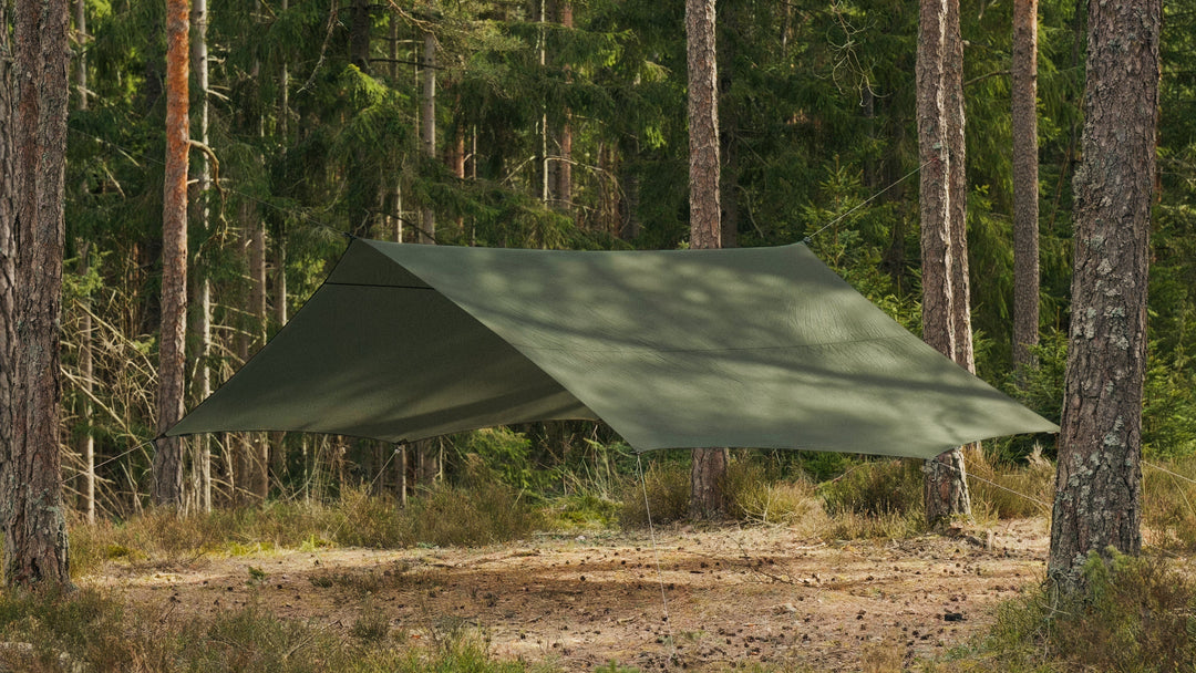 Skjold 13: Ny, mörkgrön och 30% större tarp!