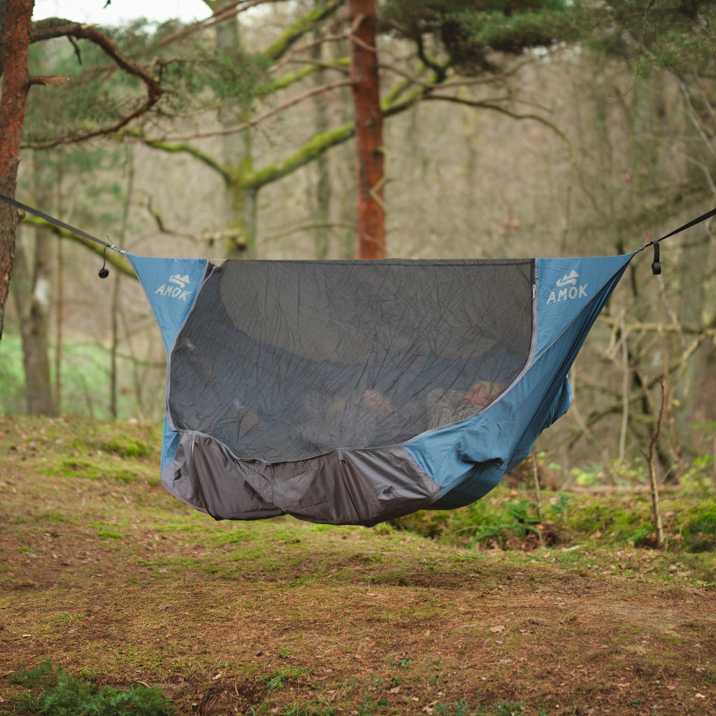 Amok Draumr Double Hängmatta / Blue