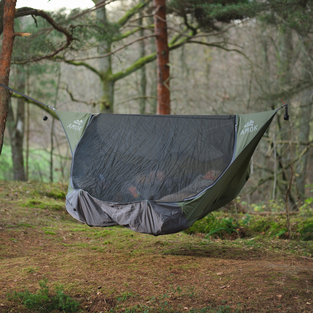 Amok Draumr Double Hängmatta / Green