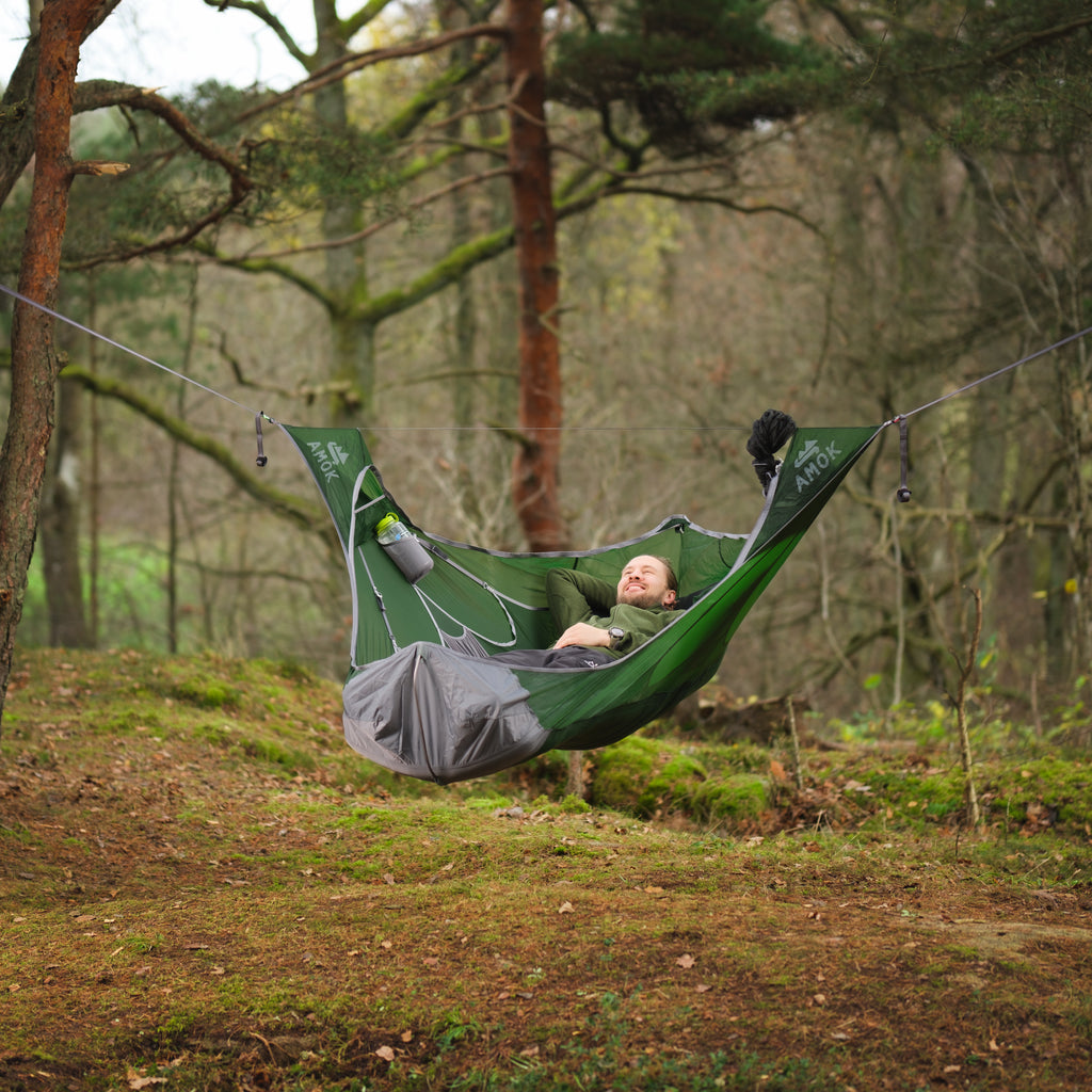 Amok Draumr Ultralight hängmatta / LW / Green