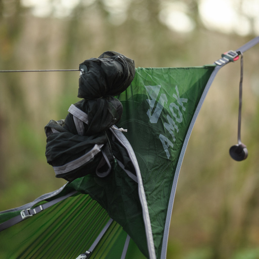 Amok Draumr Ultralight hängmatta / LW / Green