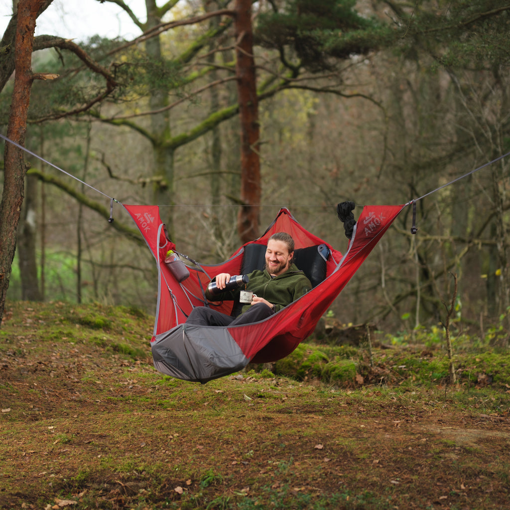 Amok Draumr Ultralight hängmatta / LW / Red