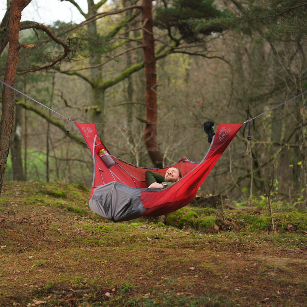 Amok Draumr Ultralight hängmatta / LW / Red
