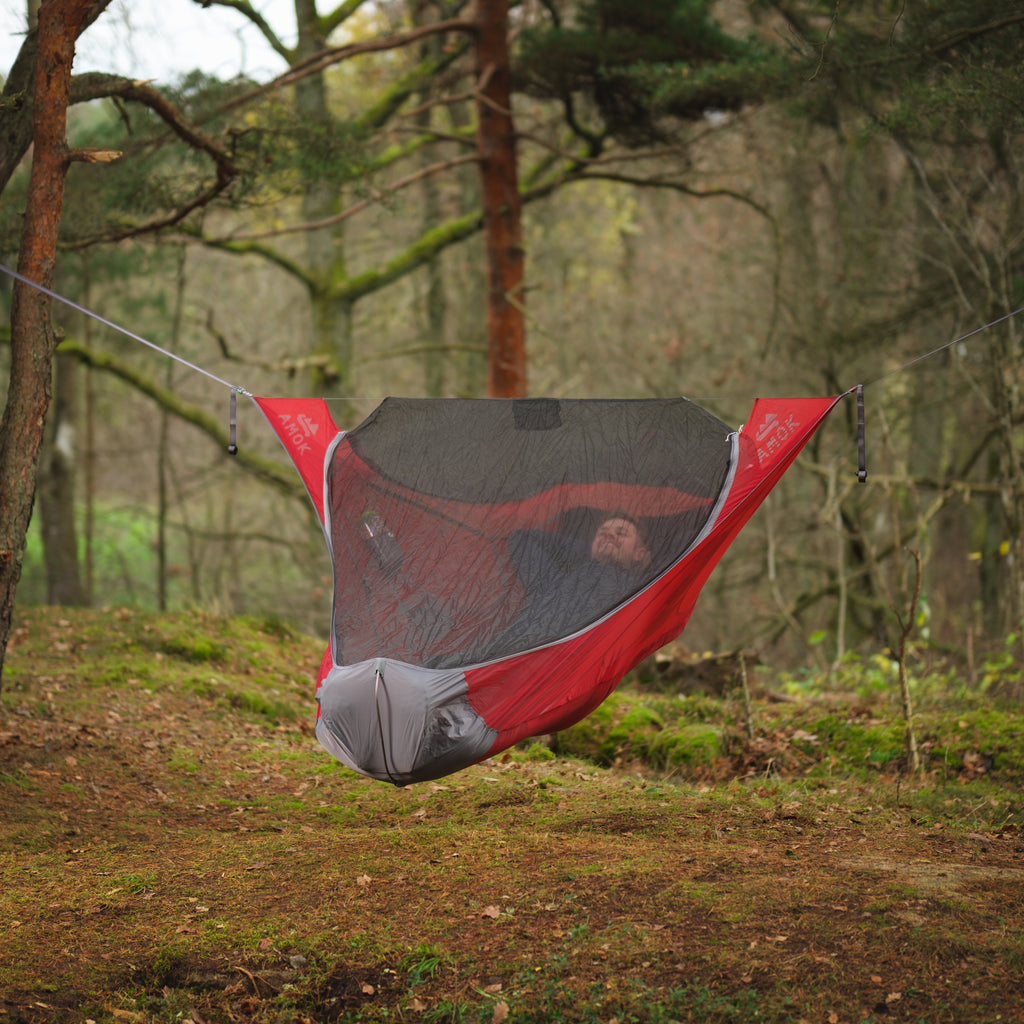 Amok Draumr Ultralight hängmatta / XL / Red