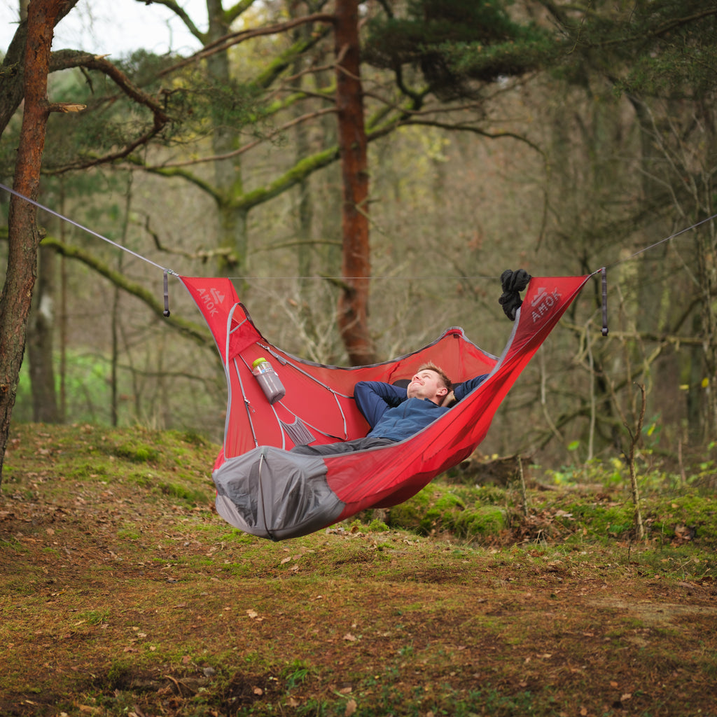 Amok Draumr Ultralight hängmatta / XL / Red
