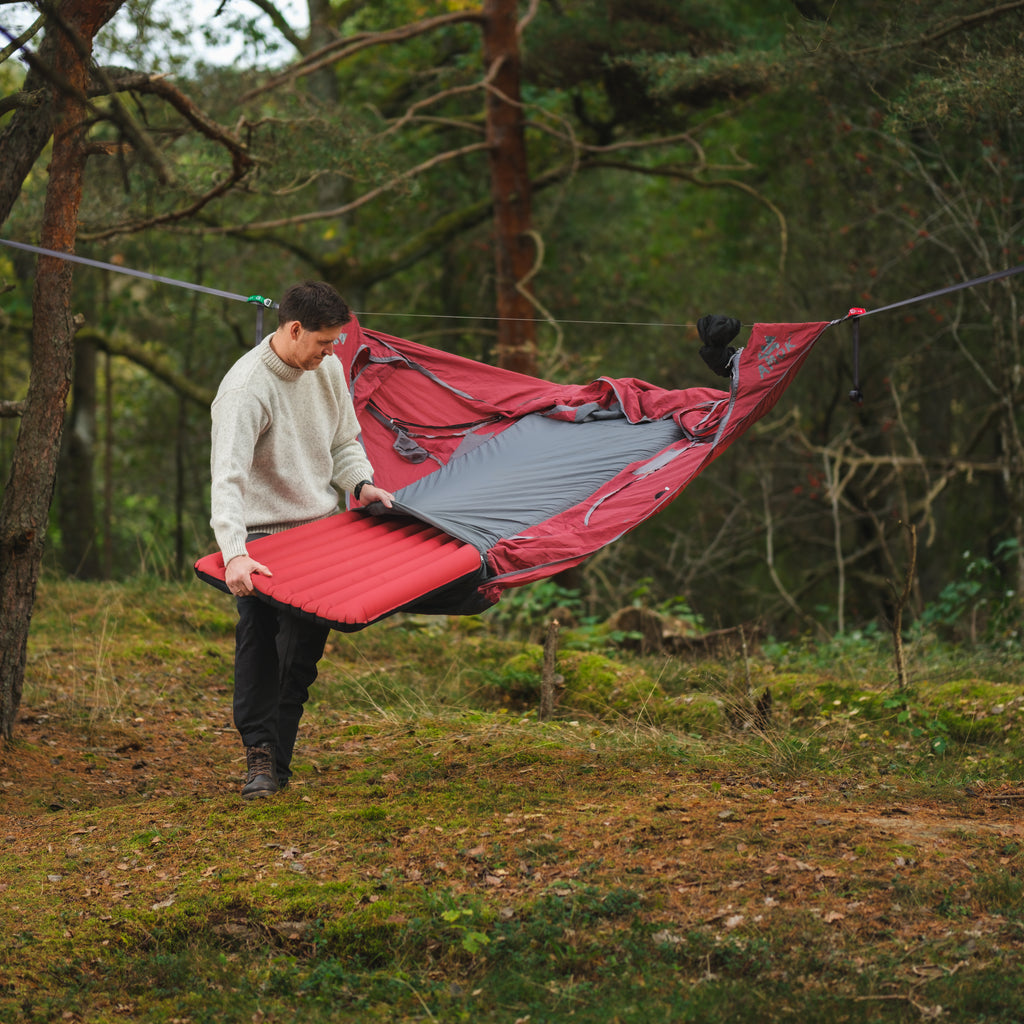 Amok Draumr 5.0 hängmatta / XL / Red
